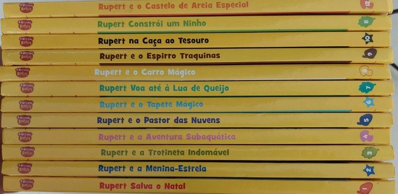 Vendo ou troco Coleção Ursinho Rupert
