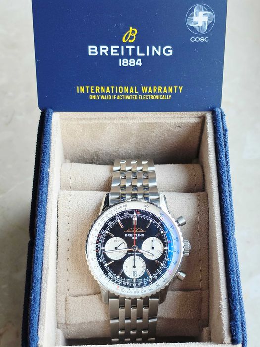 Breitling Navitimer B01 Chronograph 43mm 2025r/ Gwar. do 2032r.