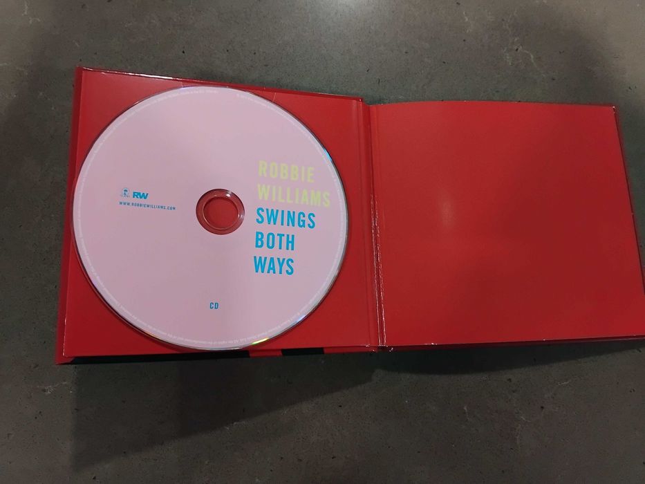 Robbie Williams em cd e dvd