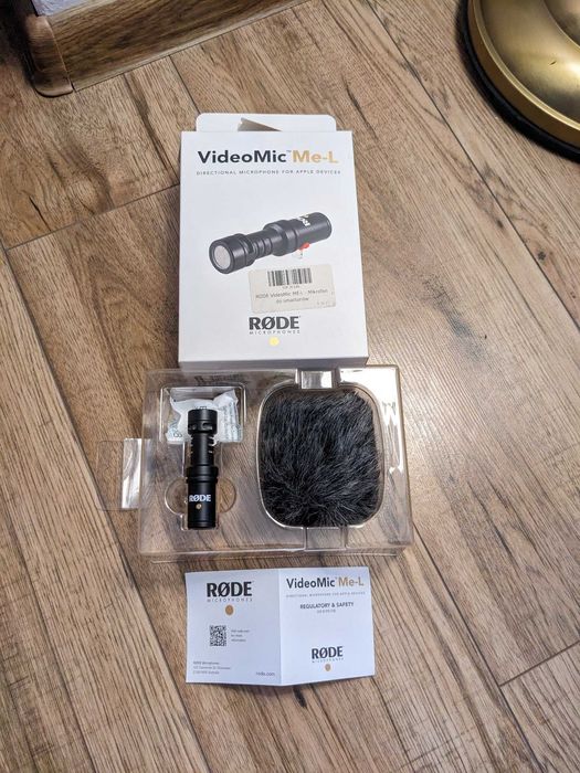Mikrofon RØDE VideoMic Me-L (do iPhone / iPad) – jak nowy