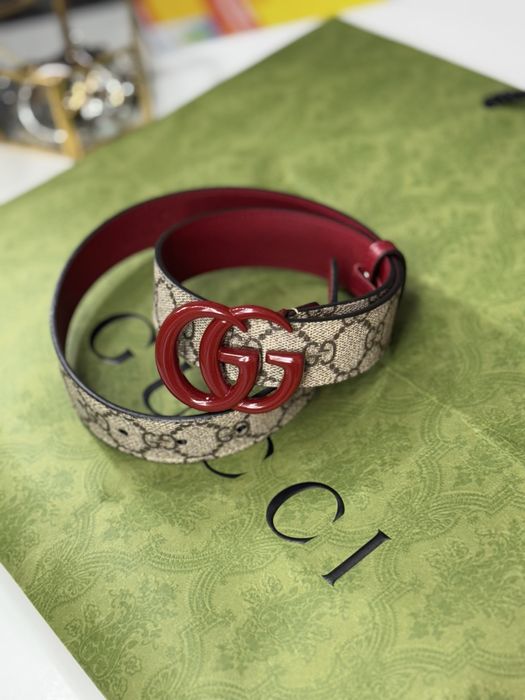 Пояс Gucci оригинал GG marmont belt 75/30