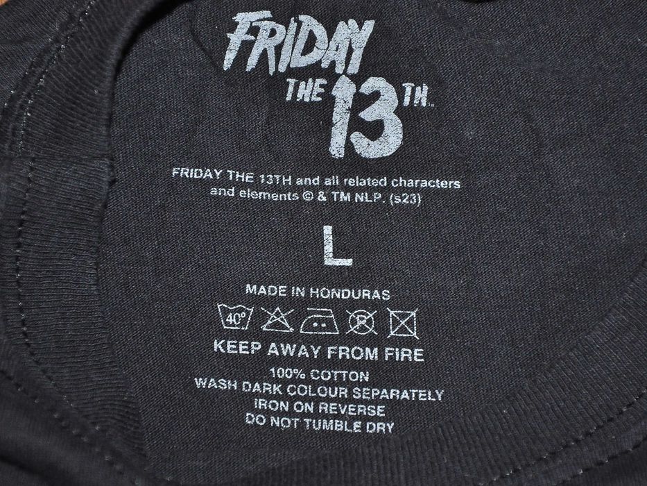 Friday The 13th Piątek Trzynastego - koszulka rozm.L Jason Voorhees Horror