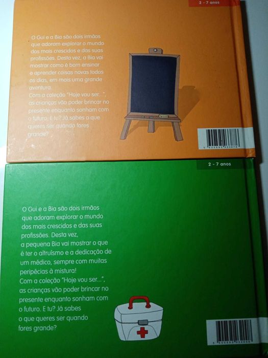 Coleção Hoje vou ser - Professora e Médica