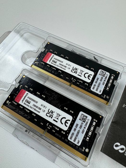 Оперативна пам'ять Kingston FURY Impact DDR4 SODIMM 2x16GB 3200MHz