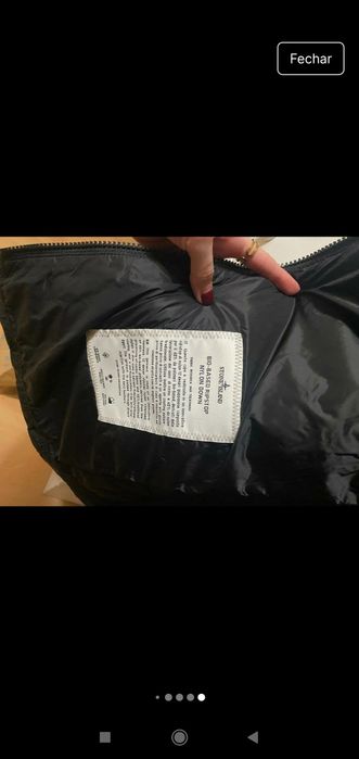 Casaco/blusão acolchoado preto Stone Island