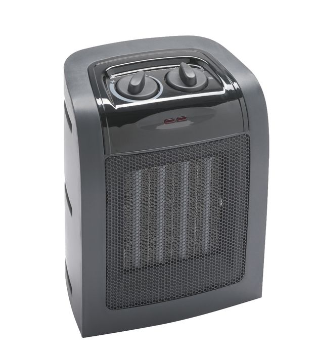 Termoventilador cerâmico Equation 1500w preto - Novo