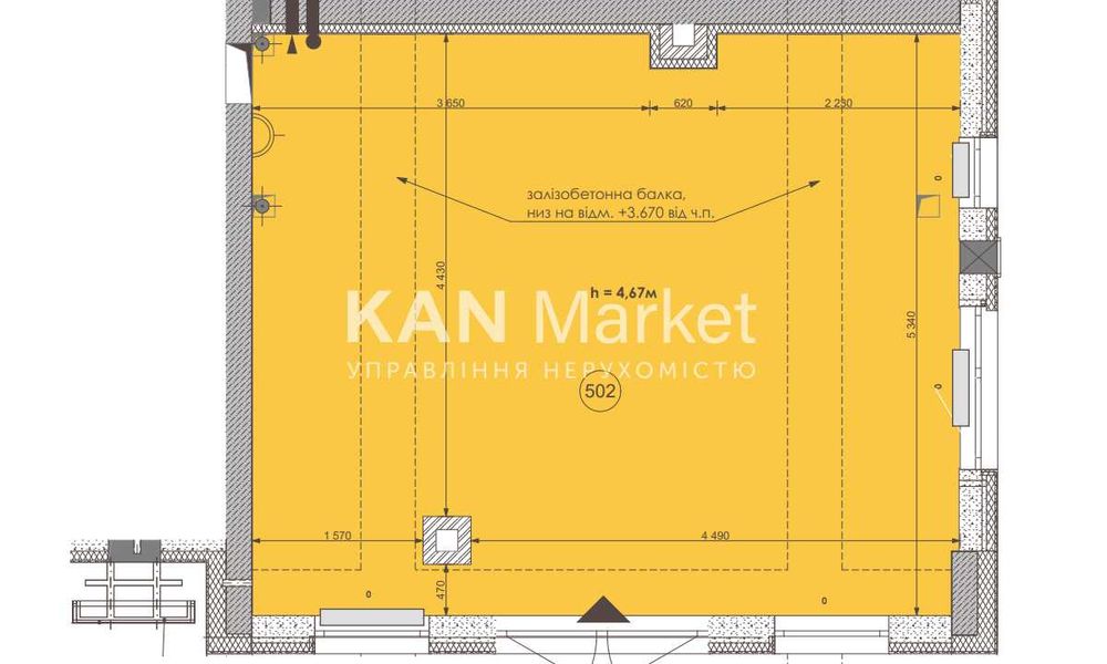 ЖК Республіка! Оренда комерційного приміщення площею 35 м2!