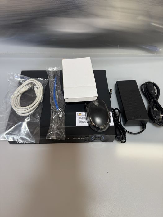 Sistema Video Vigilância NVR Hisseu 8 Canais POE