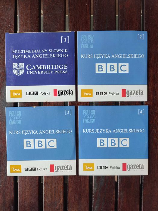 Kurs języka angielskiego BBC na płytach CD