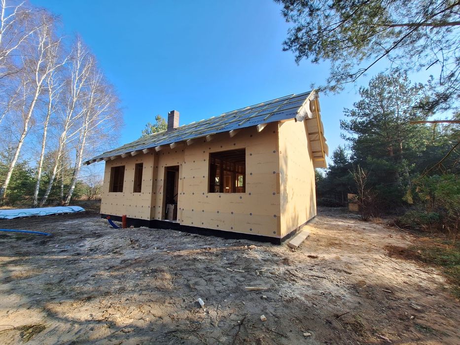 Budowa drewnianych domów szkieletowych -  wolne terminy 2026!