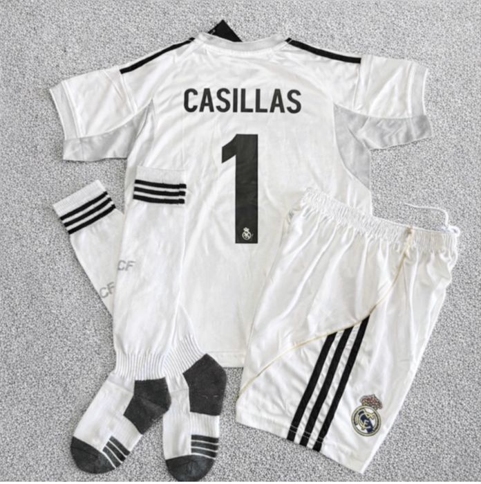 Komplet piłkarski Iker Casillas Real Madryt rozmiary