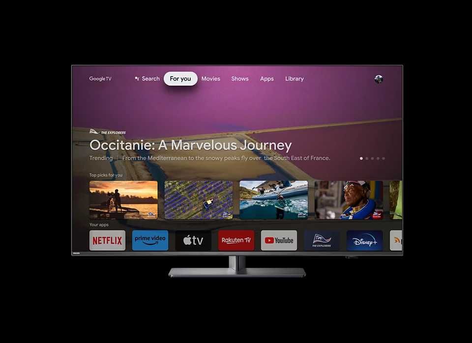 Nowy Philips 43 cale 3xambilight 120hz 4K UHD GoogleTV 43PUS8818 gw12m