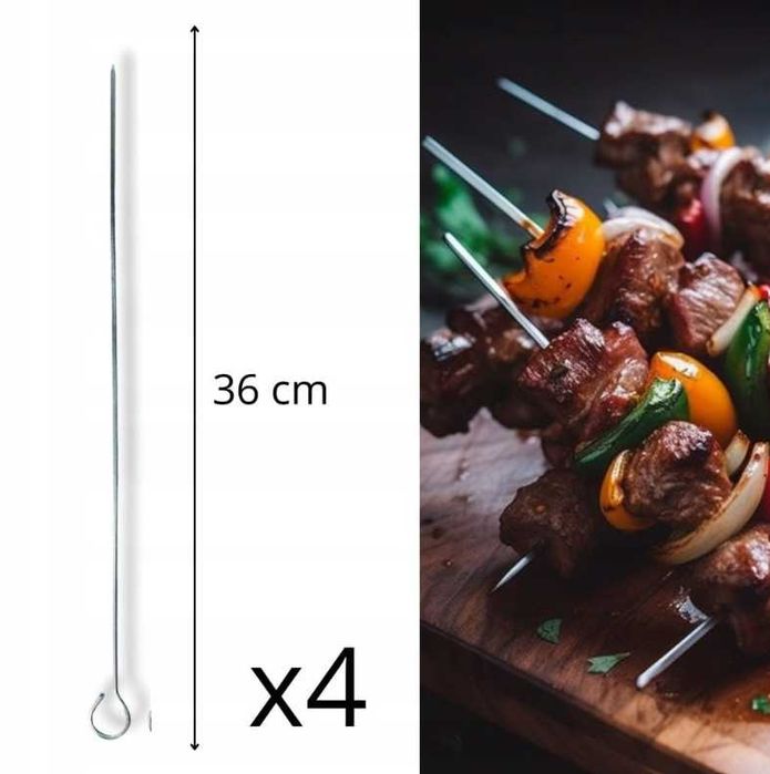 AKCESORIA Przybory DO GRILLA Sztućce Zestaw Grillowy 9W1 Etui BBQ STALOWE Nowe