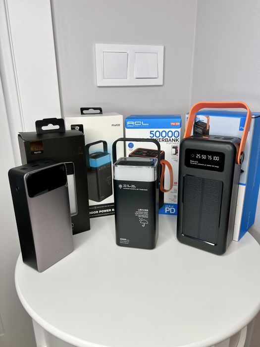 PowerBank повербанк 30000mAh фонарь, аккумулятор