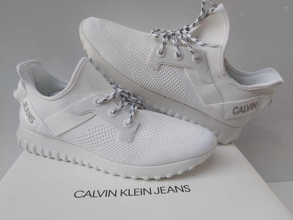 NOWE sneakersy CK CALVIN KLEIN rozmiar 43 buty białe