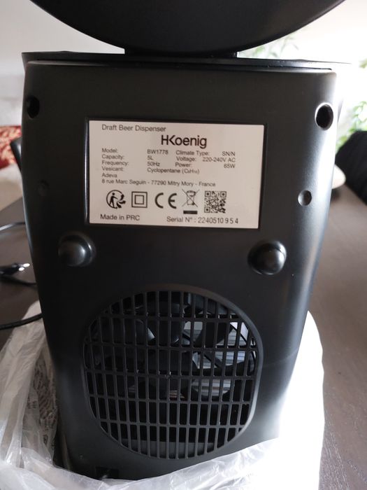 Dispensador de Cerveja HKoenig