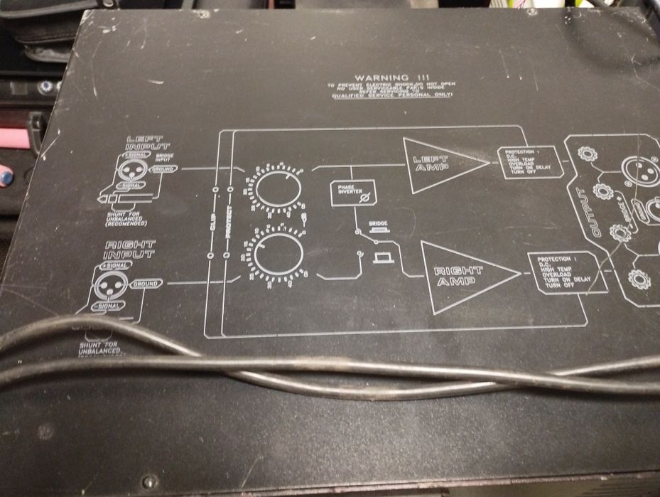 Wzmacniacz estradowy. Końcówka mocy