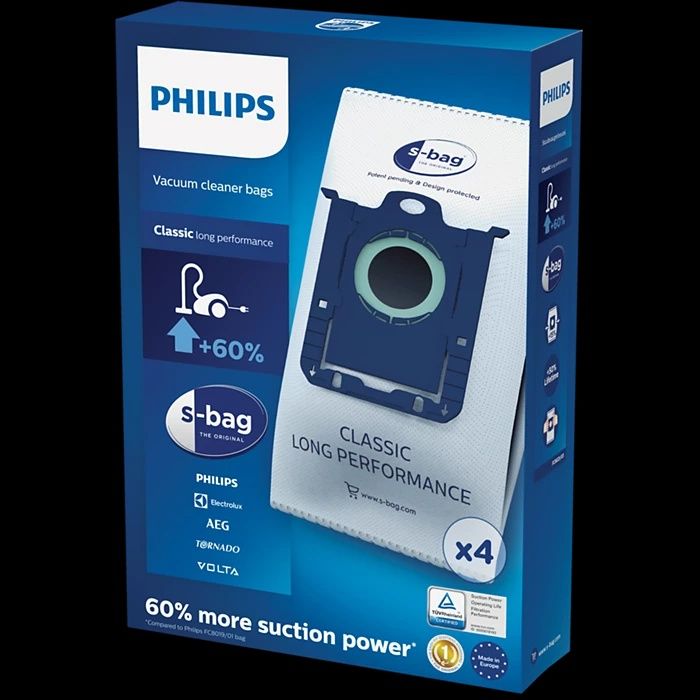 Sacos universais para aspirador NOVOS Philips, AEG e eletrolux