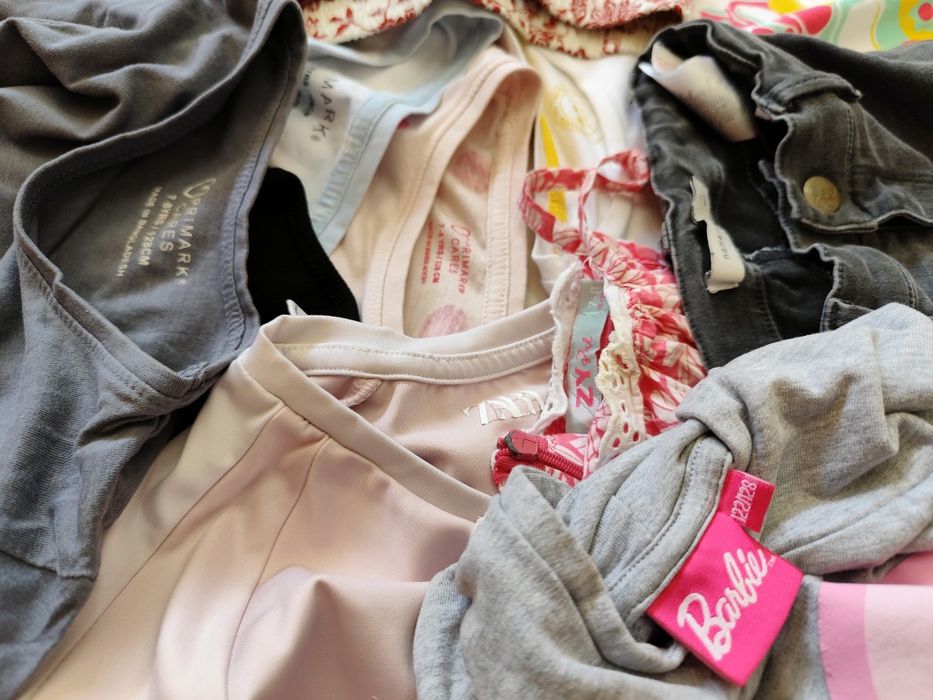 Lote de roupa para Menina (7 anos)