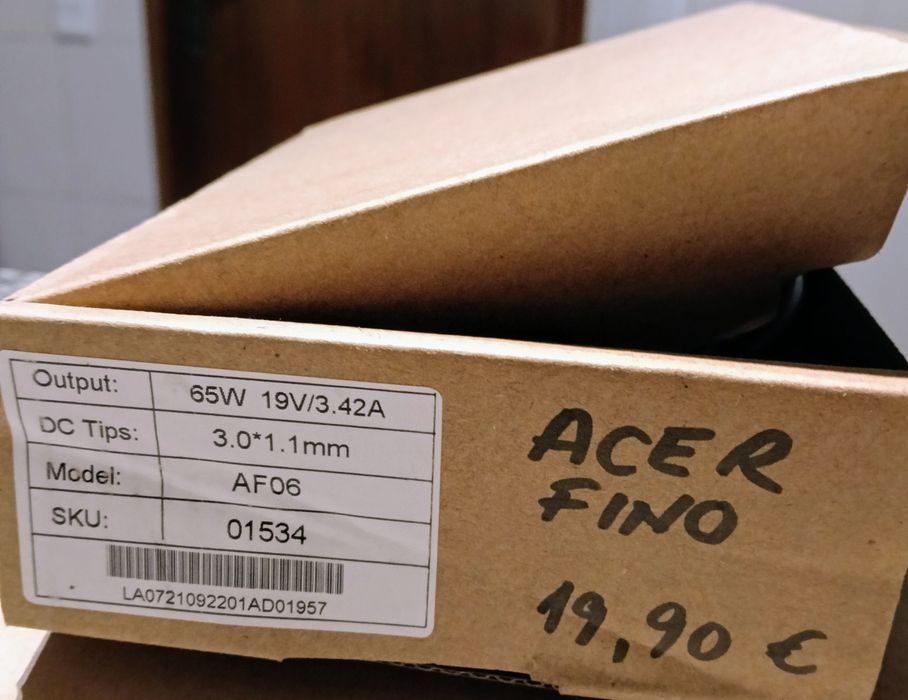 Carregadores de computador