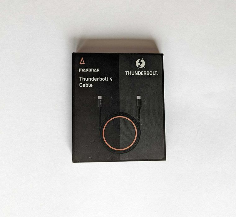 Кабель Thunderbolt 4 Cable Intel Certified 0.8m 100W для Apple Macbook