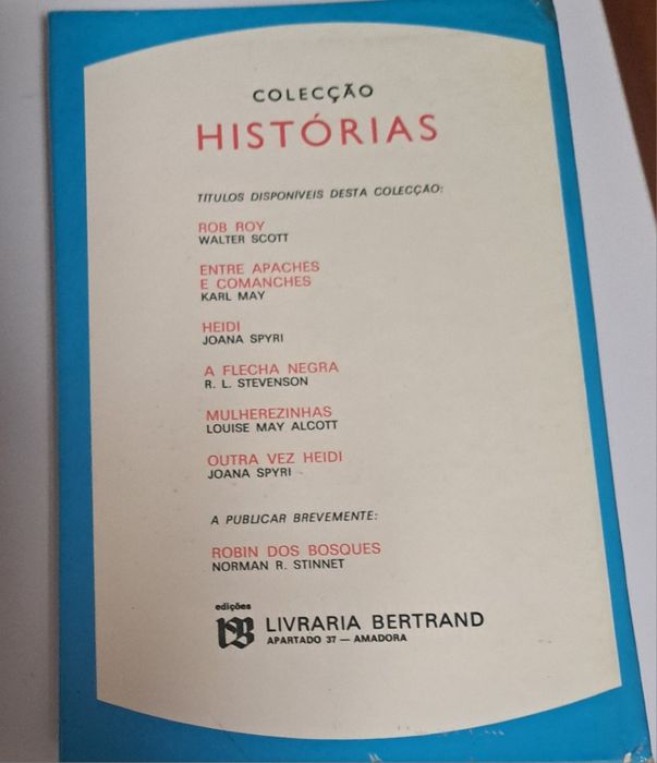 livro clássico "Outra Vez Heidi" de Johanna Spyri, publicado na coleção "Histórias Seleção".