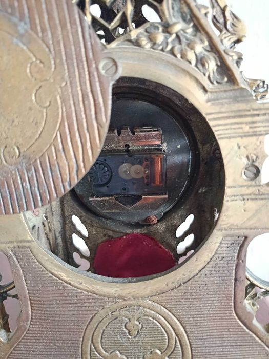 Relógio de Lareira Gótico Vintage