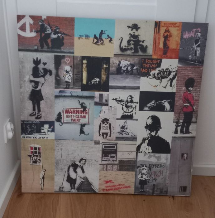 Obraz na płótnie kanwa Banksy