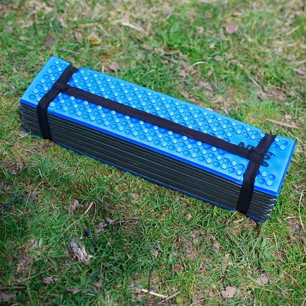 Nc1768 niebieska karimata składana 182cm nils camp