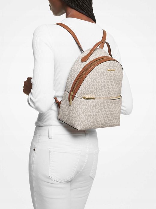 MICHAEL KORS damski plecak duża wielkość wielkość Vanilla 25/32/14 cm