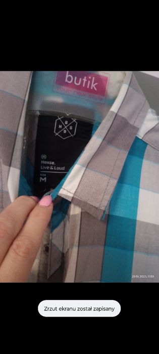 Koszula męska. Rozmiar M