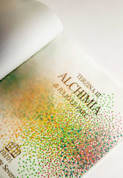 Serigrafia de Julio Le Parc Terzina III Alchimie 1996