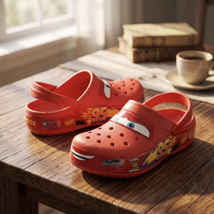 Klapki mqueen crocs dowolny rozmiar