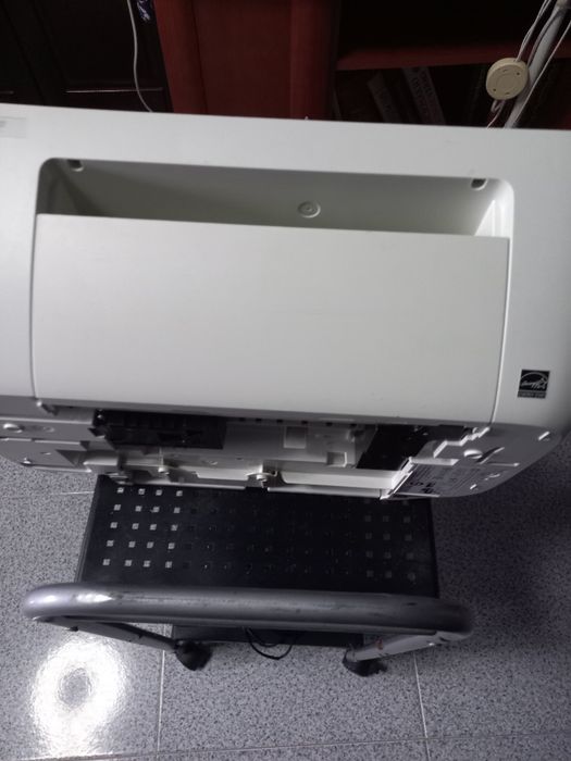 Impressora HP a funcionar
