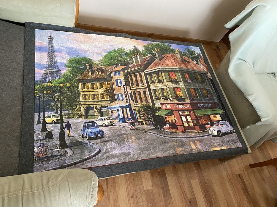 街の風景 署名入り フレーム付き クリスマスカード 赤富士と街並み｜xcd-316 | 新商品,クリスマス年賀