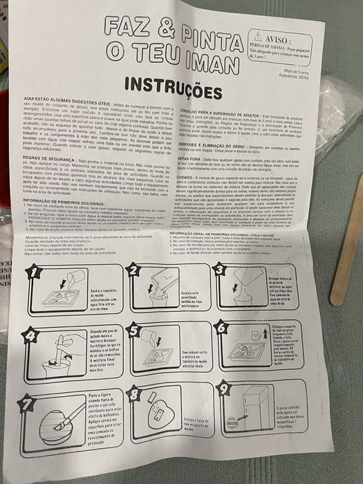Faz e Pinta o teu Íman - Kit de Atividades