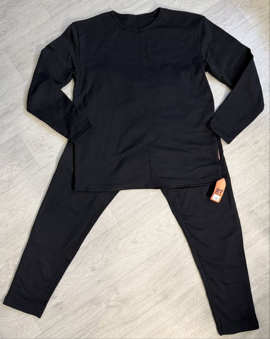 Комплект теплої чоловічої термобілизни на флісі, розмір 54.