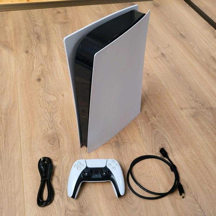 Konsola PlayStation 5 Digital + kontroler - bardzo dobry stan