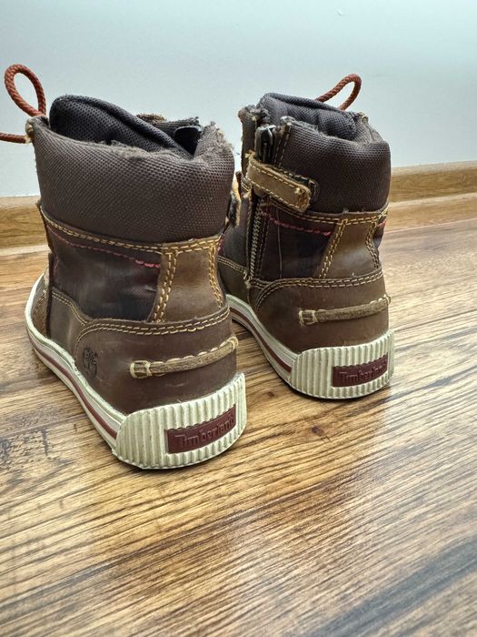 Timberland Pannaway 6173R skórzane rozm 29 chłopięce buty trapery