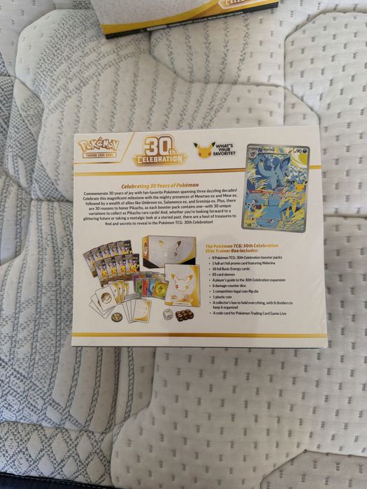 2 boxes - 30th Anniversary ETB - Sealed - English