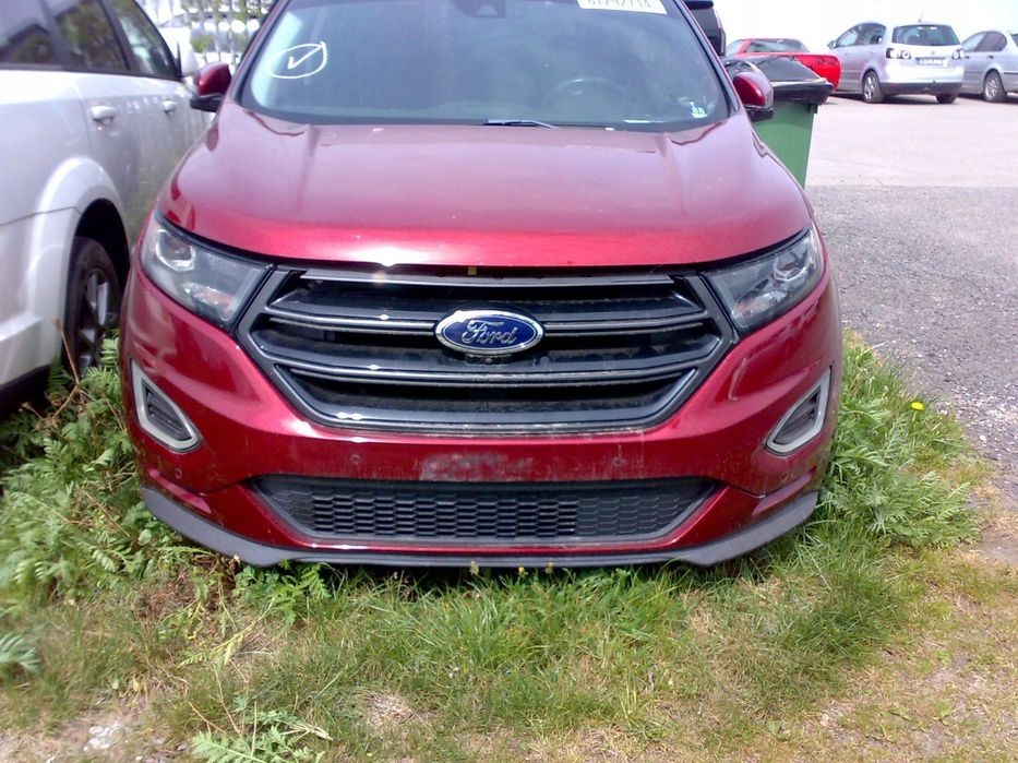 ford edge mk2 sport 2014 2018 zderzak przedni przód maska błotnik lampa usa