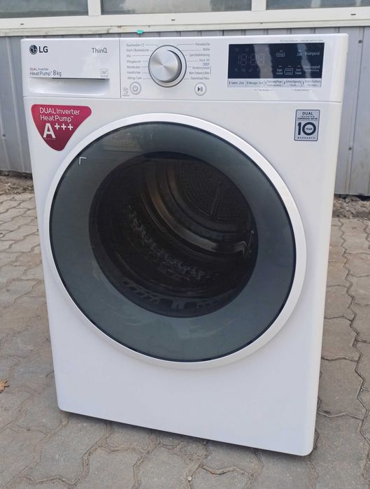 Сушарка сушильна машина для одягу LG RT80V9 Dual Inverter Heat Pump