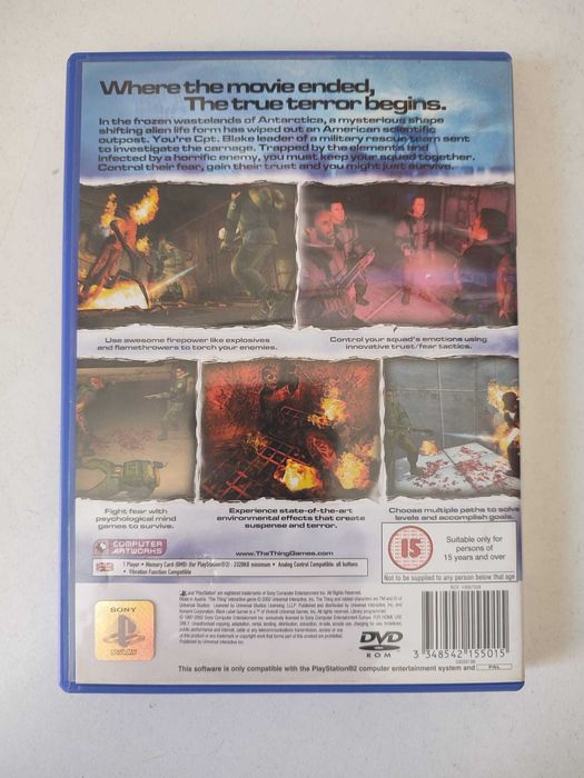 PS2 - The Thing (em óptimo estado)