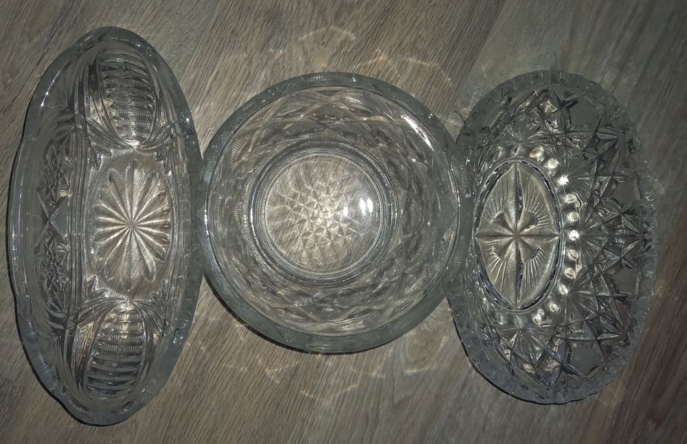 Кришталеві салатниці (Хрусталь)