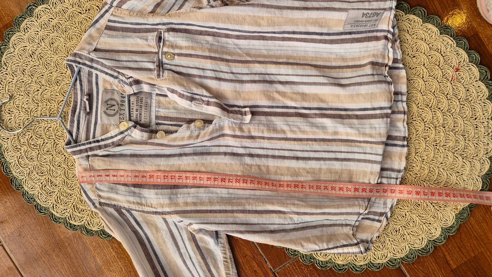 Сорочка льон next р. 98-104 р. 3-4 сорочка льняна рубашка