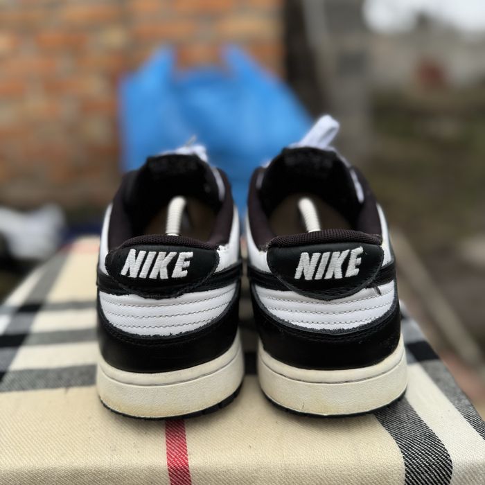 Кроссовки Nike Dunk Low Retro Black/White, 45,5 размер, Оригинал