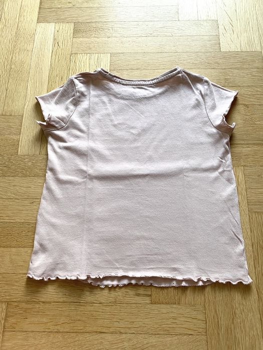 Bluzeczka/ t-Shirt, dziewczyna z kwiatami, roz. 116 cm