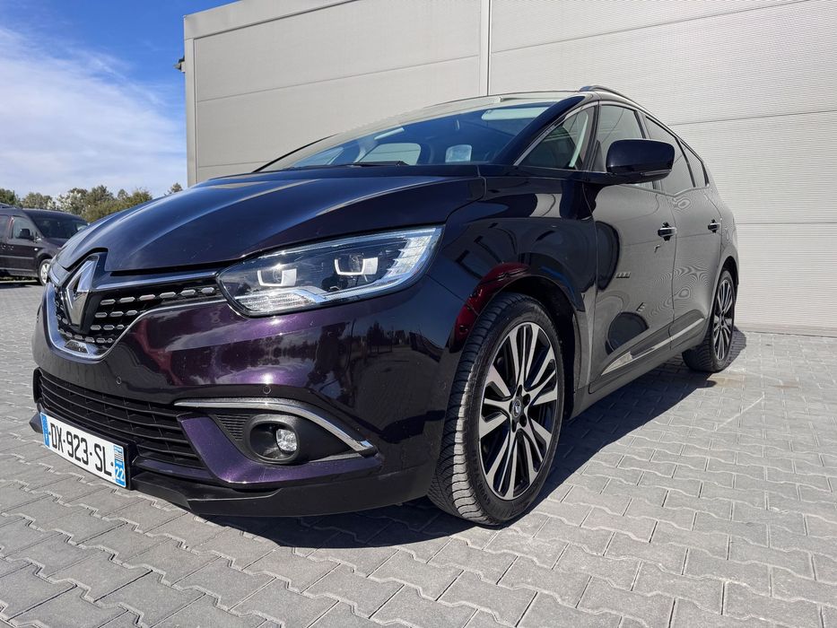 Renault Grand Scenic bezwypadek*serwis aso*1wlasciciel*org lakier*INITIALE PARIS*z Niemiec