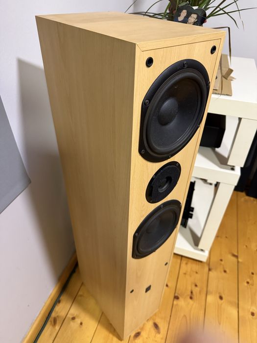 Colunas HIFI QLN 604, modelo sueco, 250W, 90dB