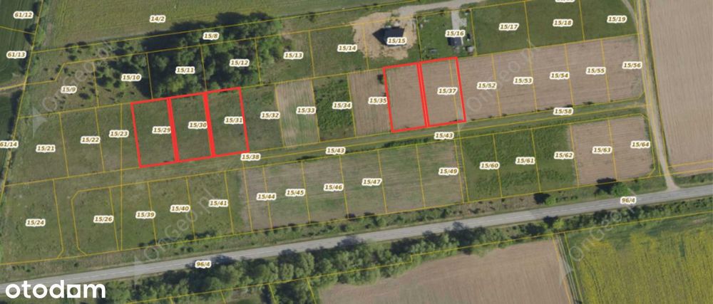 Uzbrojona działka budowlana 1000m² – Tołcze, ul. Rumiankowa - Widok 4